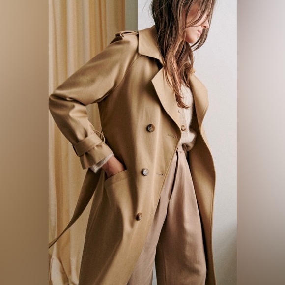 Sezane Scott Trench Coat - Picture 16 of 16
